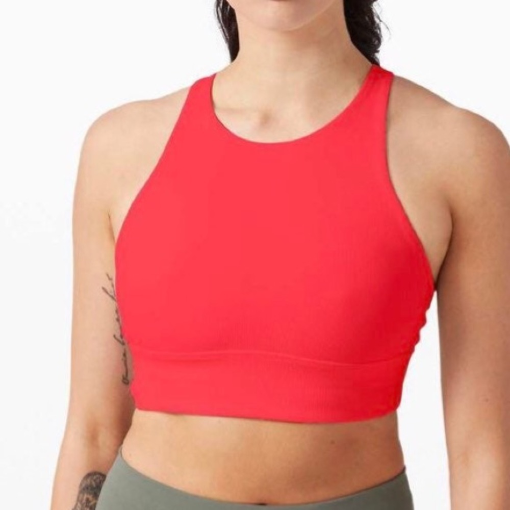 Lululemon Energy Bra High Neck Longline Bra